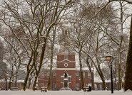 Snow Fall at Independence Hall