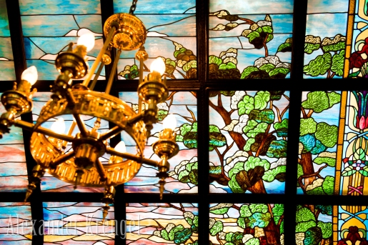Stained Glass in Parliament Dining Room